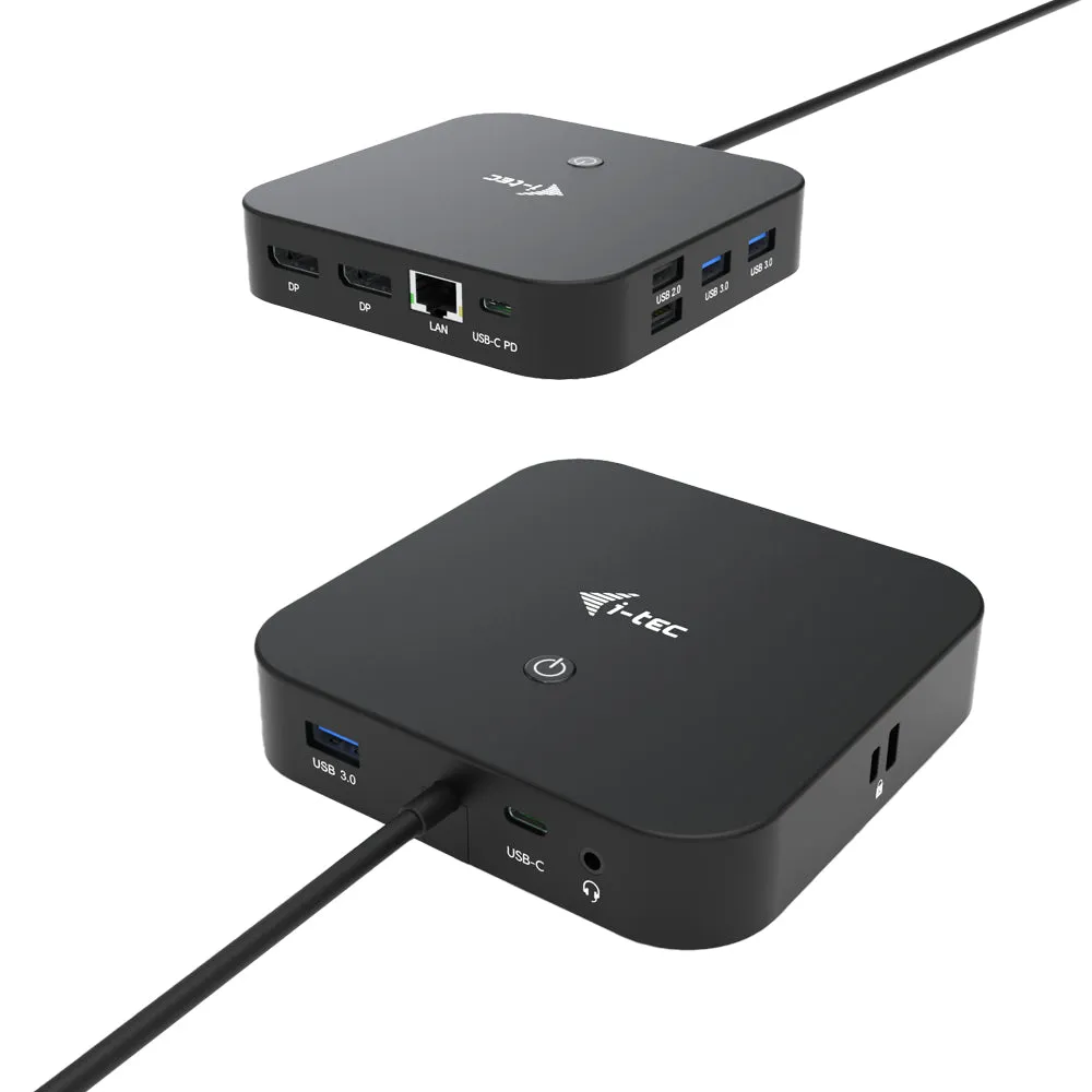 I-Tec Usb-C 2Xdp Dock W/ Pd100w