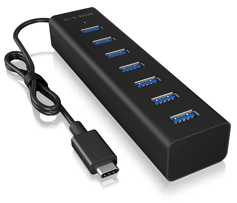 Icy Box Ib-Hub1700-C3 Usb-C Hub 7-Port 7Xusb 3.0