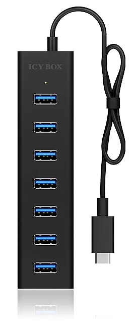 Icy Box Ib-Hub1700-C3 Usb-C Hub 7-Port 7Xusb 3.0