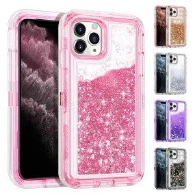 iPhone 12/12 Pro (6.1") Liquid Defender Case (Rose Gold or Pink)