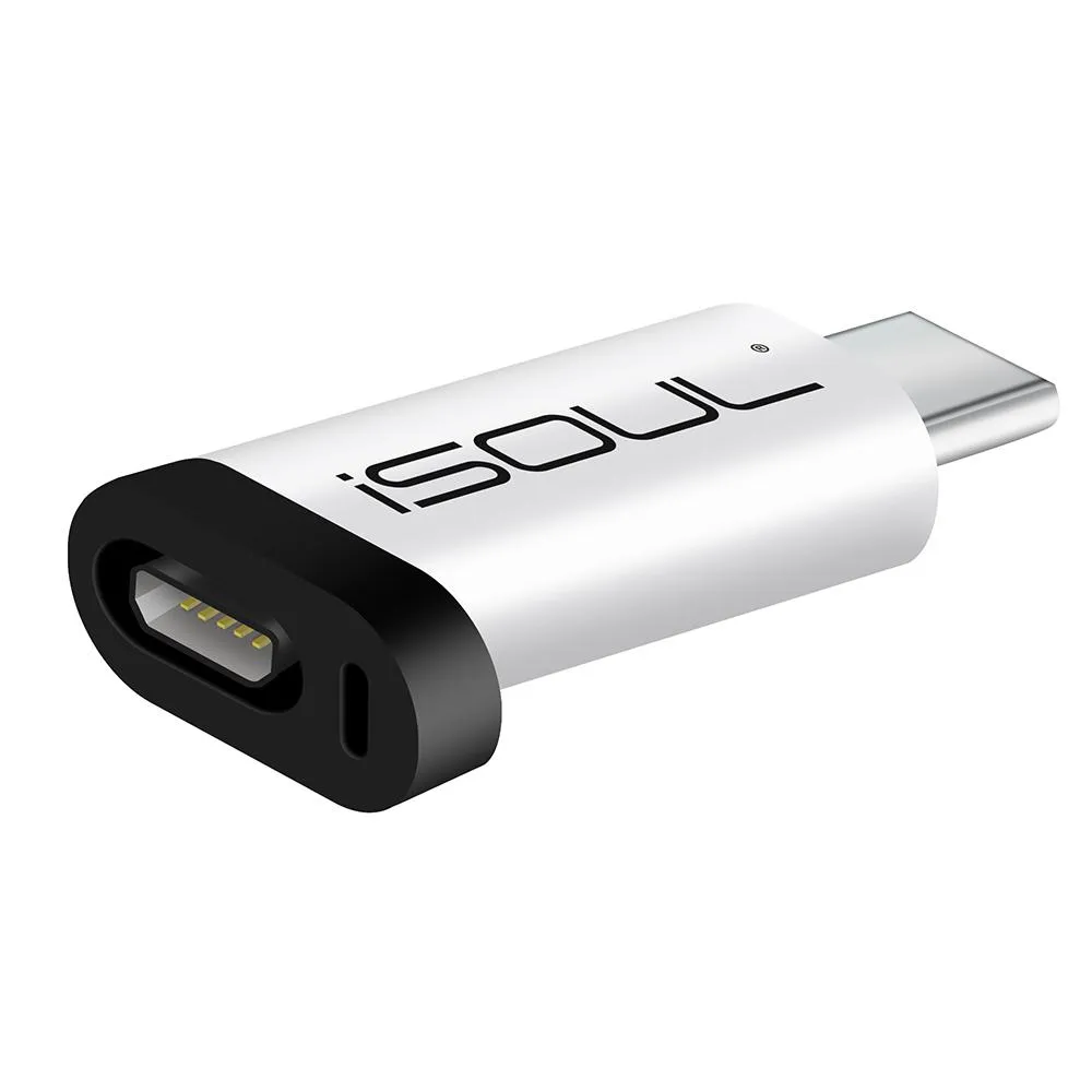 iSoul USB Type C 3.1 Female to Micro USB Data Sync & Charge OTG Lead