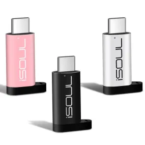 iSoul USB Type C 3.1 Female to Micro USB Data Sync & Charge OTG Lead