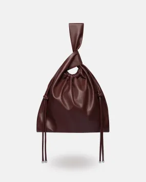 Jen Drawstring - Okobor™ Alt-Leather Bag - Plum Chutney