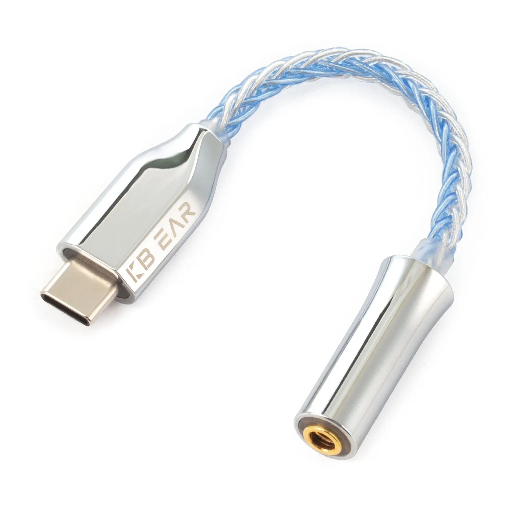 KBEAR T2 Digital Decoding Type-C To 3.5 Jack Earphone Adapter Cable