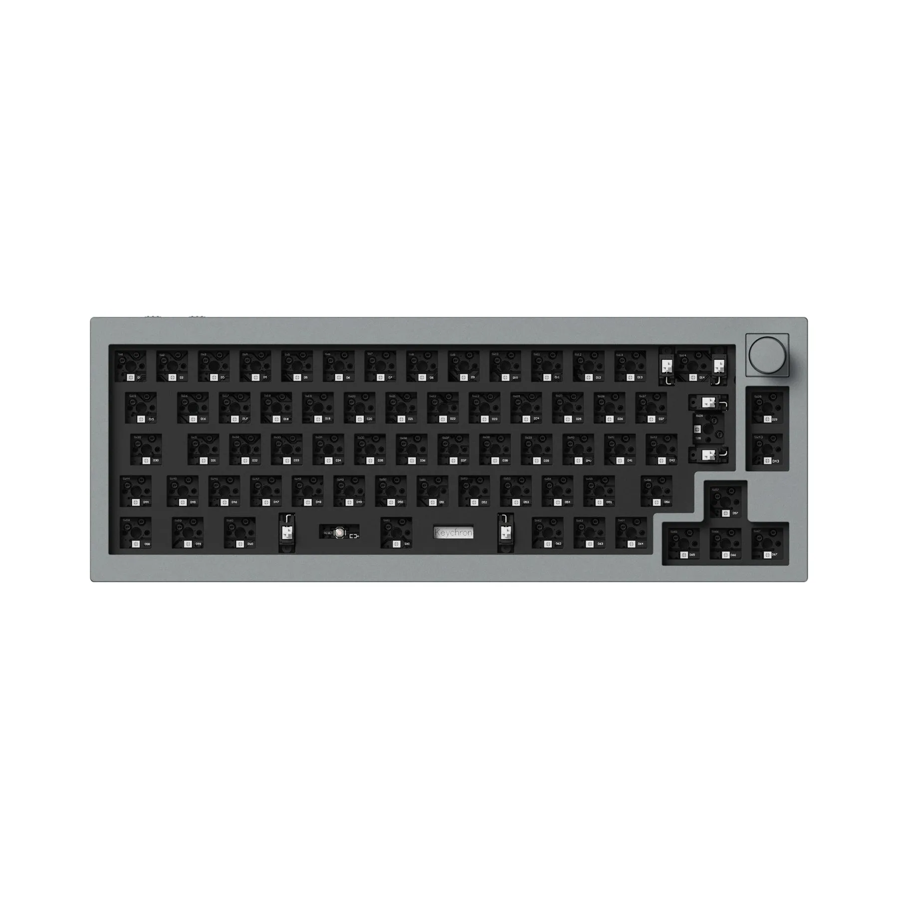 Keychron Q2 Pro QMK/VIA Wireless Custom Mechanical Keyboard(US ANSI Layout)