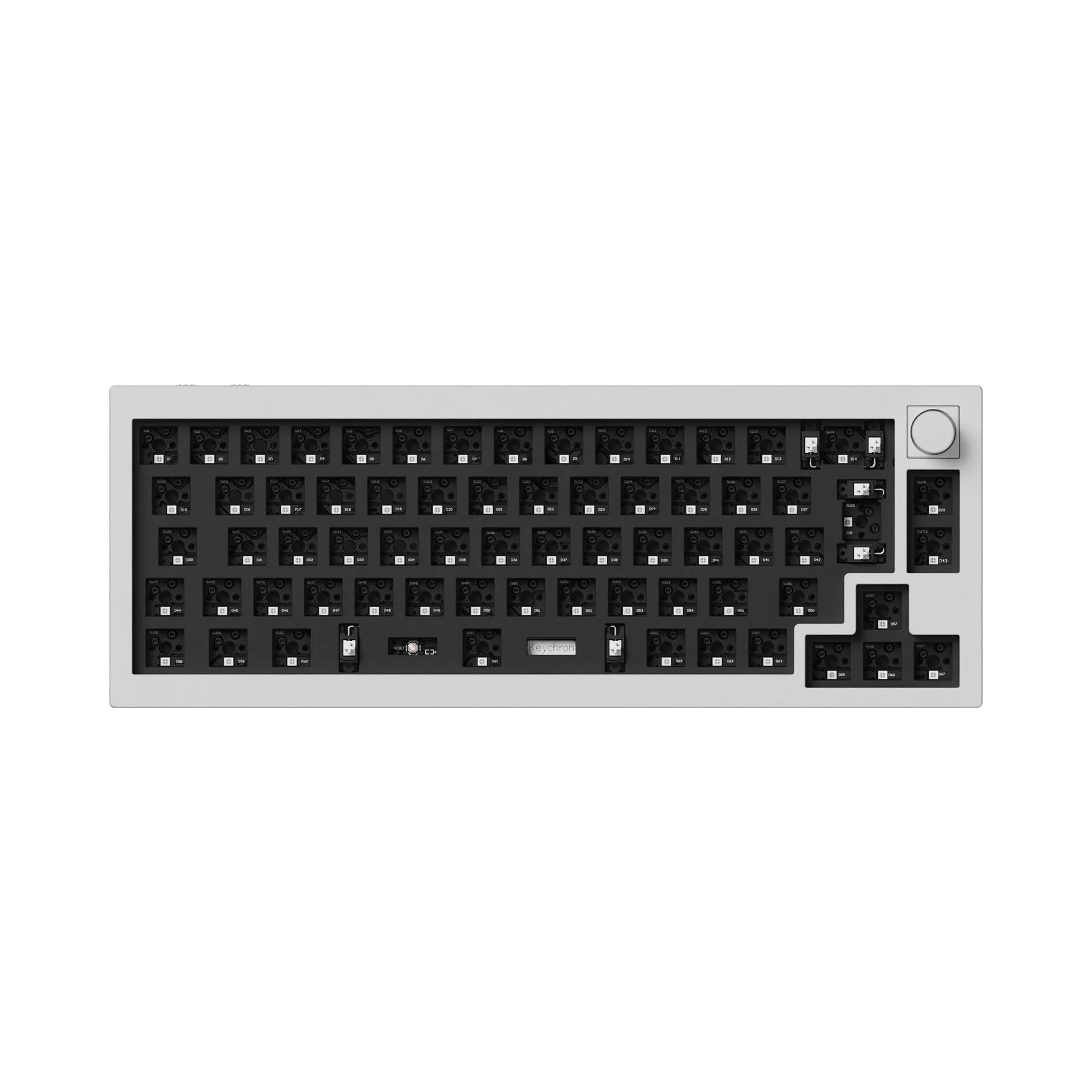 Keychron Q2 Pro QMK/VIA Wireless Custom Mechanical Keyboard(US ANSI Layout)