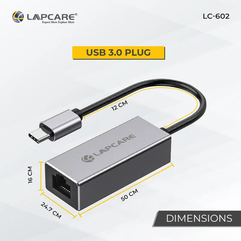 LAP-C Type C to Gigabit Ethernet Adapter