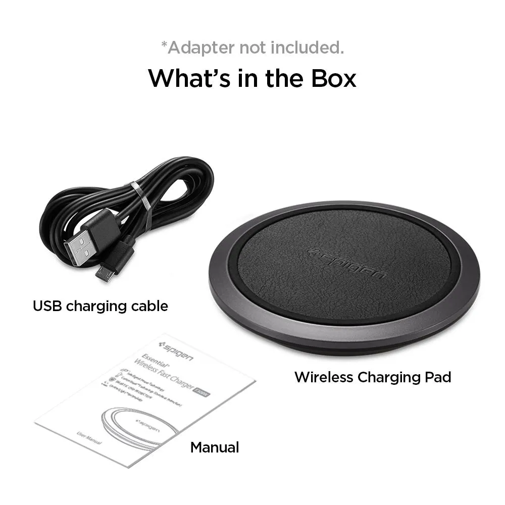 Leather Designed Fast Wireless Charger