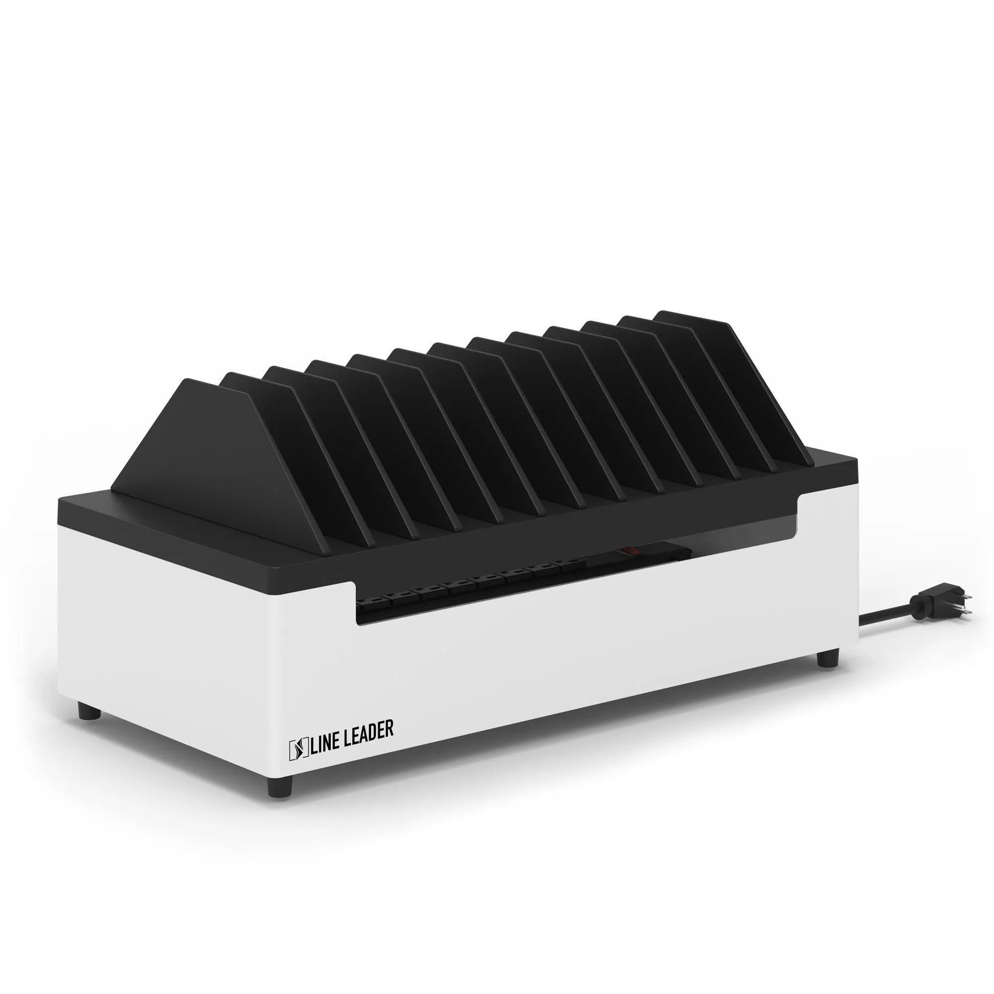 Line Leader Desktop Open Charging Station – Holds Up to 12 Devices