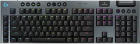 Logitech G915 X Lightspeed 無線 RGB 機械電競鍵盤 - Charming Black 黑色 英文 敲擊感軸 920-012710 原裝行貨