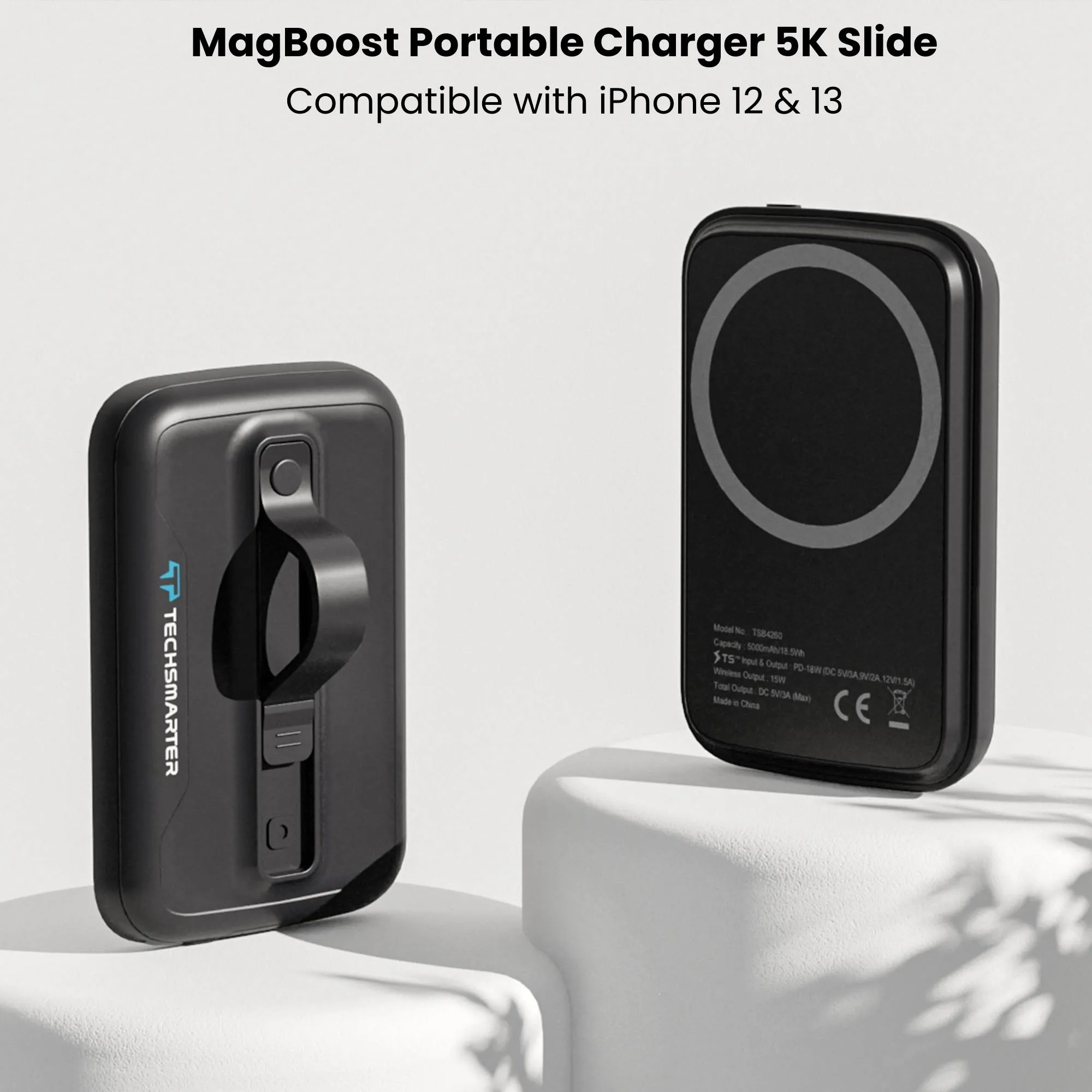 MagBoost Portable Charger 5K Slide