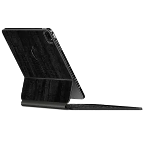 Magic Keyboard for iPad Pro 12.9" (2021) LUXURIA BLACK CHARCOAL Textured Skin