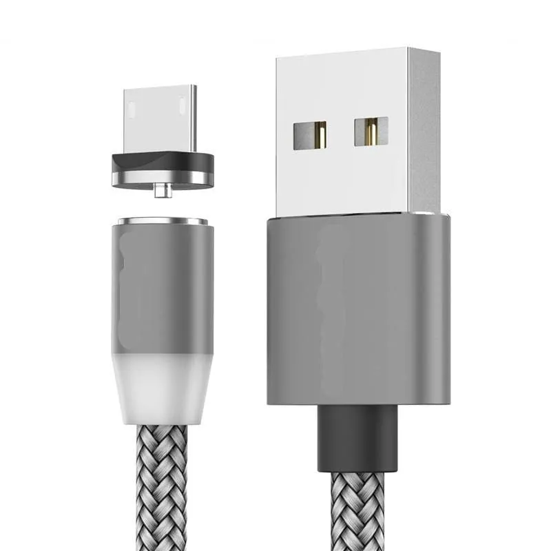 Magnetic USB Fast Charging Micro - Type C Cable