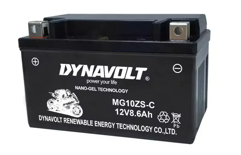 MG10ZS-C (YTZ10S)  DYNAVOLT  NANO GEL 12V9AH  BATTERY