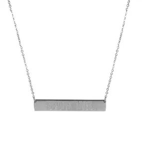 Michigan St. Spartans Bar Necklace