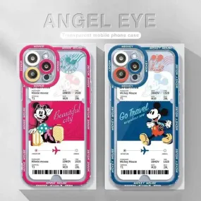 Mickey Minnie Card Style Phone Case (For iPhones)