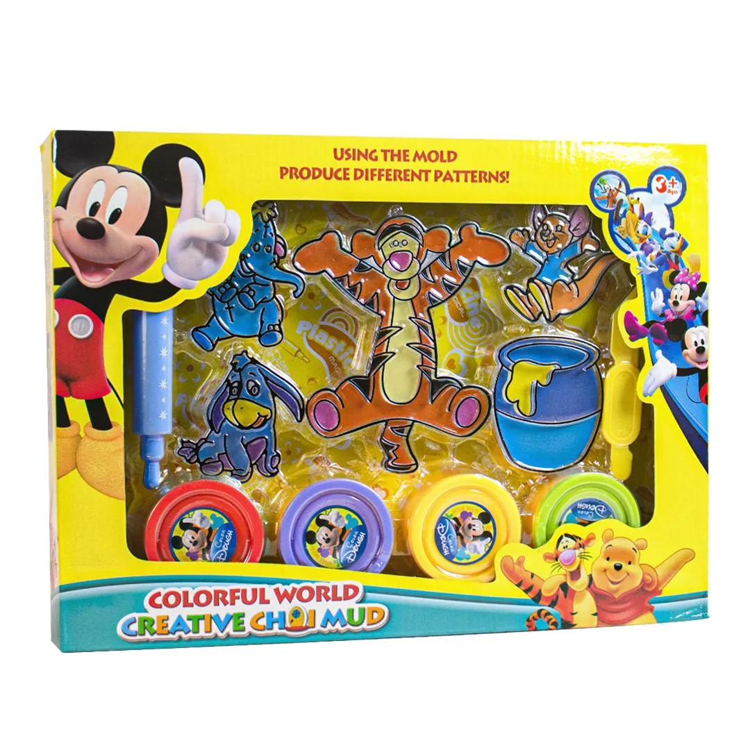 Mickey Mouse Colourful Play Dough