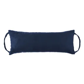 Microsuede Royal Blue Rocker Back Extender Pillow - Headrest Pillow