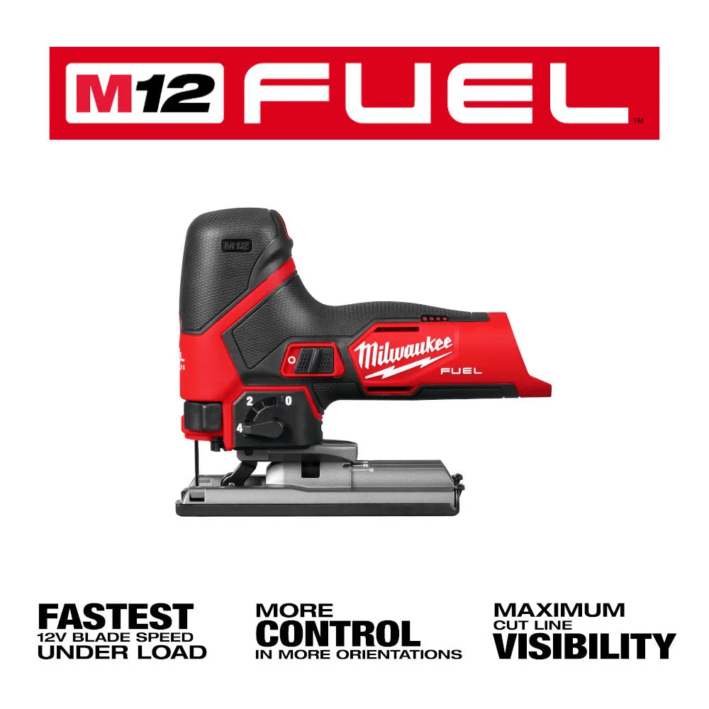 Milwaukee 2545-20 M12 FUEL 12V Brushless Cordless Jig Saw - Bare Tool