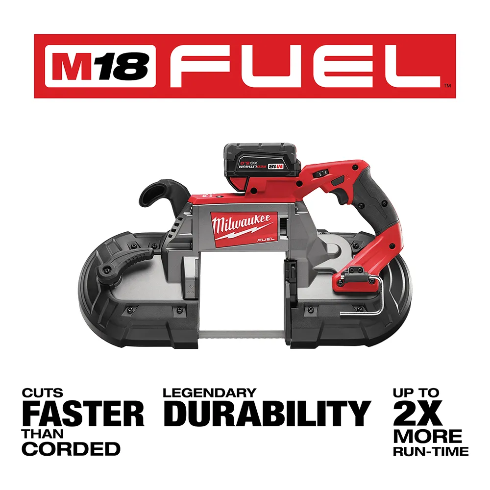 Milwaukee M18 Fuel Deep Cut Band Saw - 1 Battery Kit