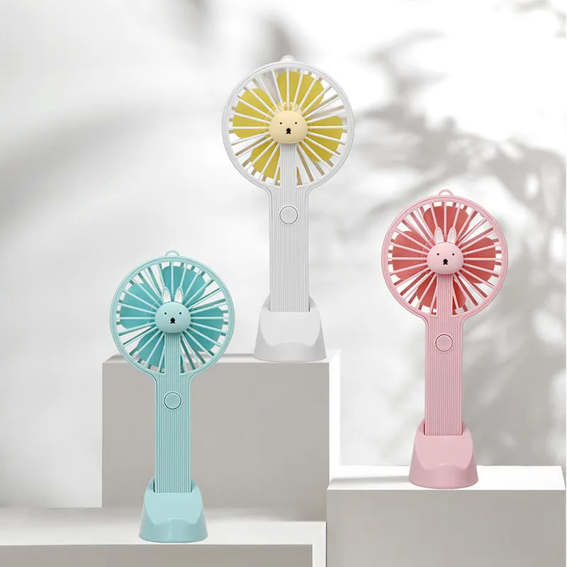 Mini fan hanging neck handheld usb desktop air conditioner electric office student portable