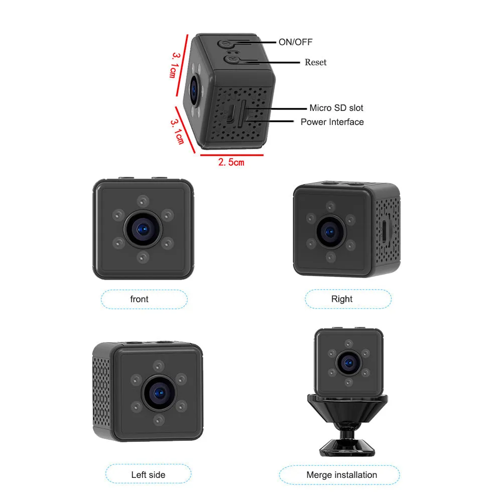 Mini Wireless WiFi Security Camera