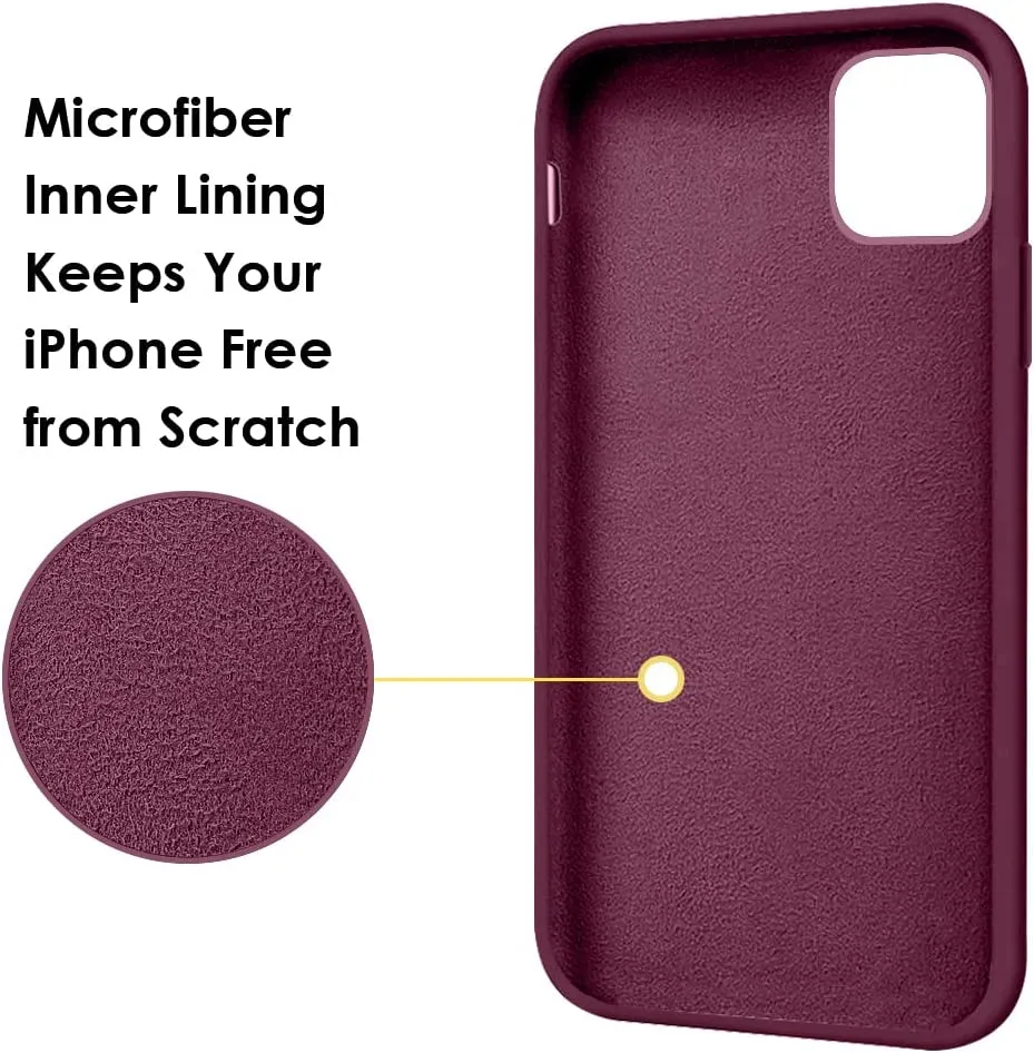 MOCCA Compatible  iPhone 13 Mini Case Ring Kickstand  -WineRed