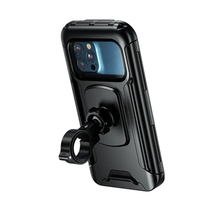 Motorcycle Waterproof Box Outdoor Cycling Mobile Phone Holder(M18L-B1)