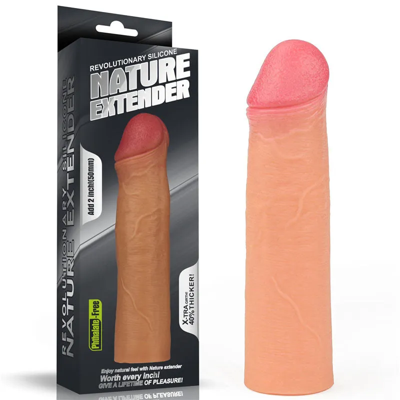 Nature Extender 2'' Silicone Sleeve-(lv4213f)