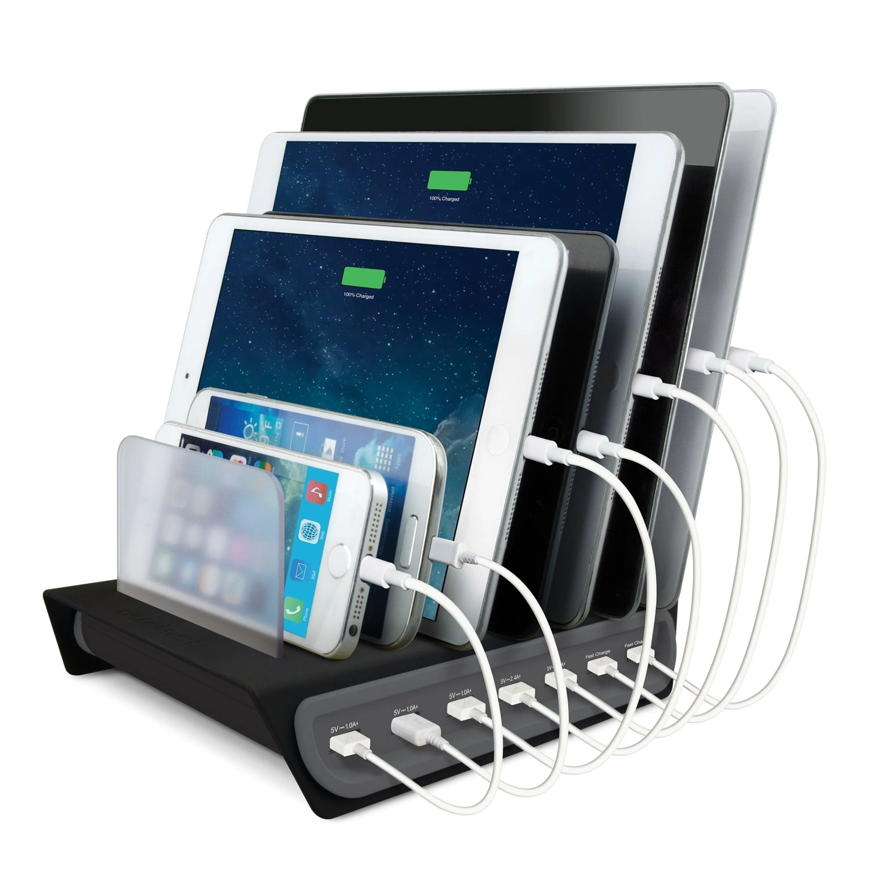 Naztech AFC Power Hub 7 Charging Dock