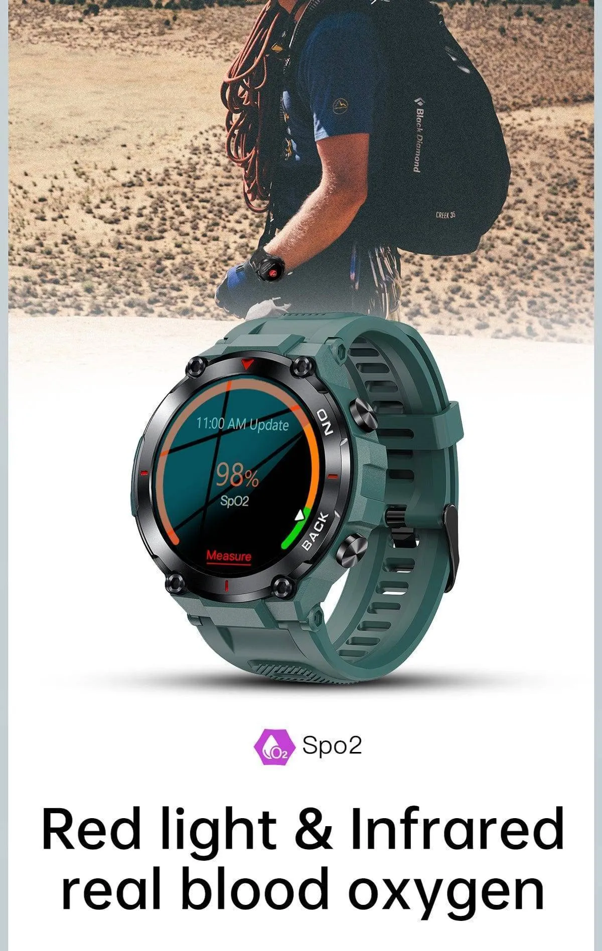 New 10 -1 GPS Outdoor Smart Watch