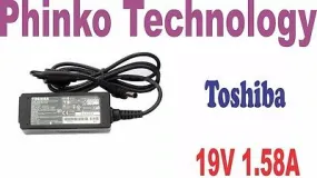 NEW Original Adapter Charger Toshiba MINI NB500 NB505, 19V1.58A