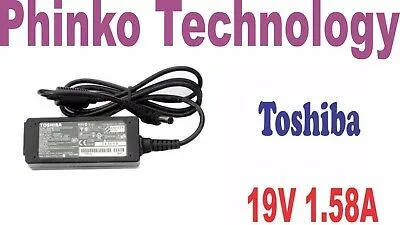 NEW Original Adapter Charger Toshiba MINI NB550 NB550D, 19V 1.58A