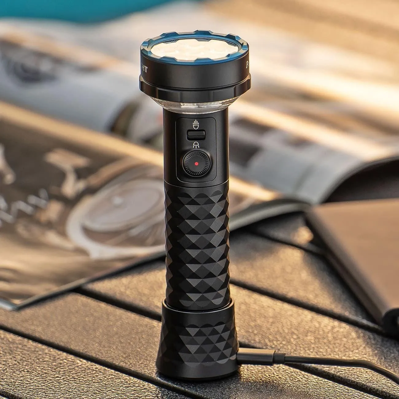 Olight Prowess USB-C Rechargeable Torch with Dualdirection Lighting