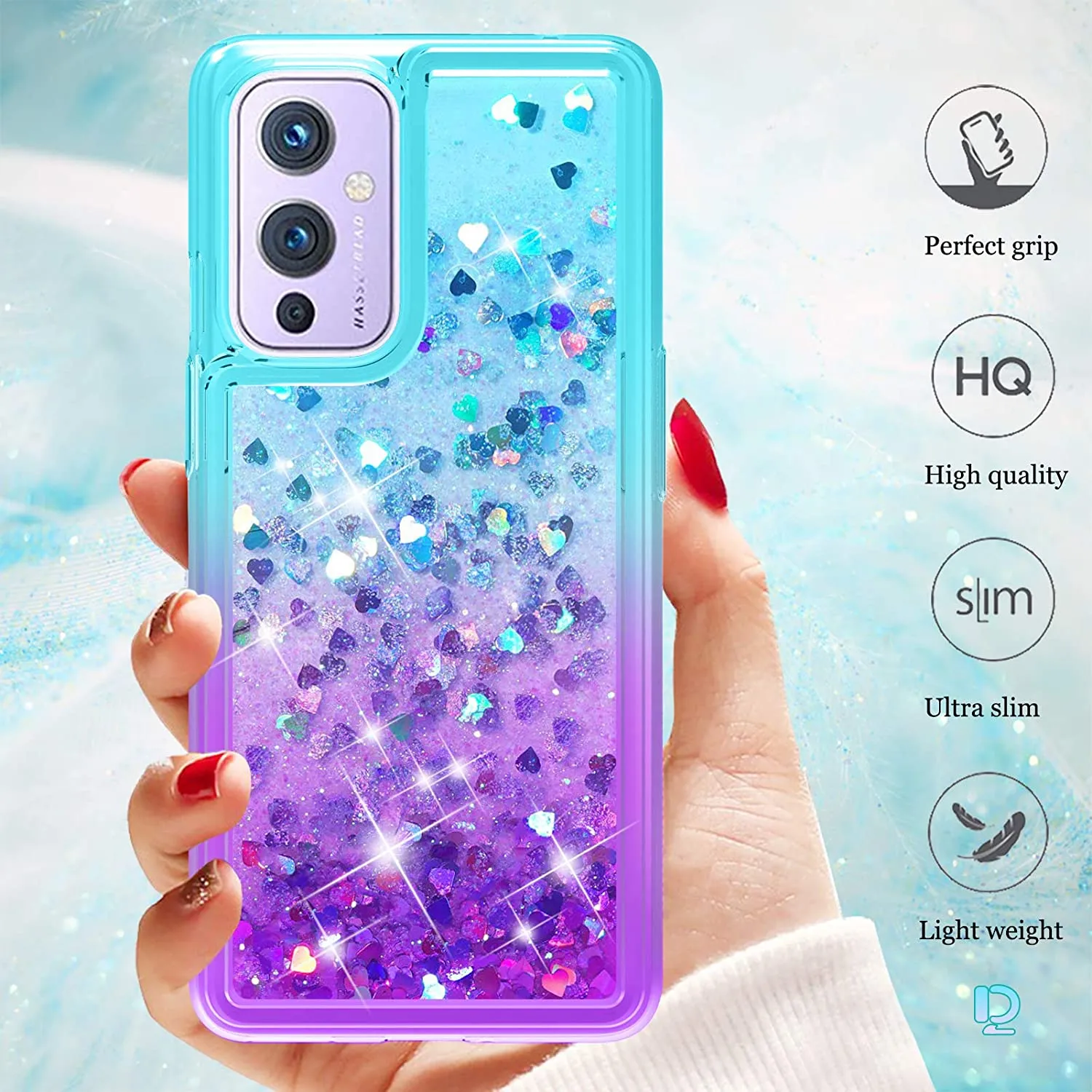 Oneplus 9 Pro Glitter Quicksand Cute Phone Cases