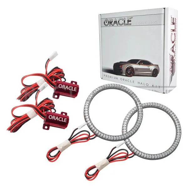 Oracle LED Projector Fog Light Halo Kit Dodge Charger (05-14) [Waterproof] Multicolored