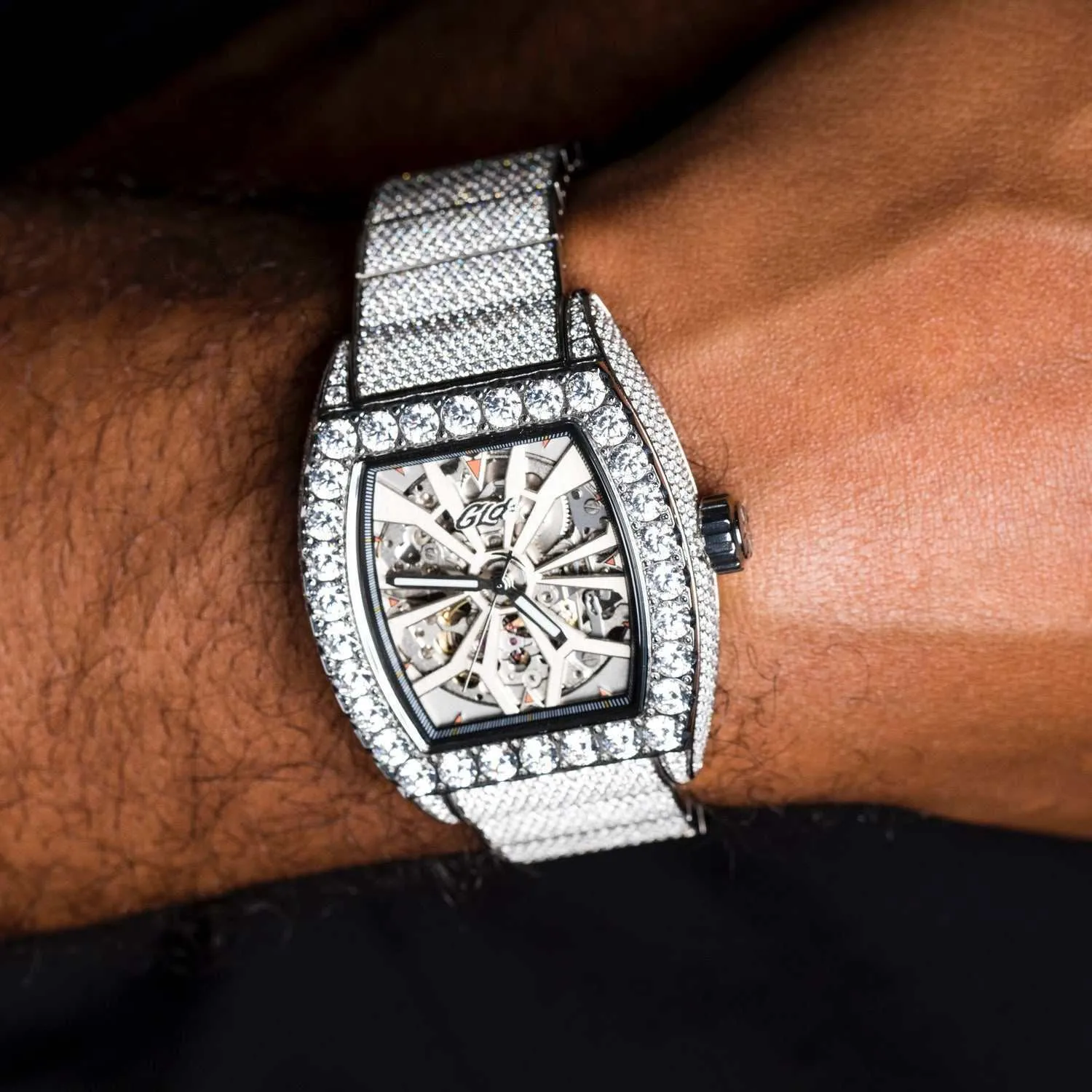 Perennial Era Skeleton Watch - Fully Iced