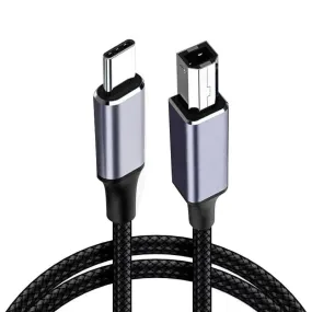 Player One Type-C to Type-B USB2.0 Cable 0.5M (TYPE-C-B-USB2.0-0.5M)