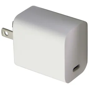 PUREGEAR LightSpeed 20W Single USB-C PD Wall Charger - White