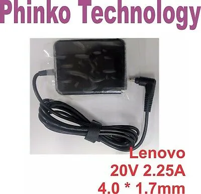 replacement Lenovo IdeaPad 120S Laptop AC Adapter Charger   Power Cable