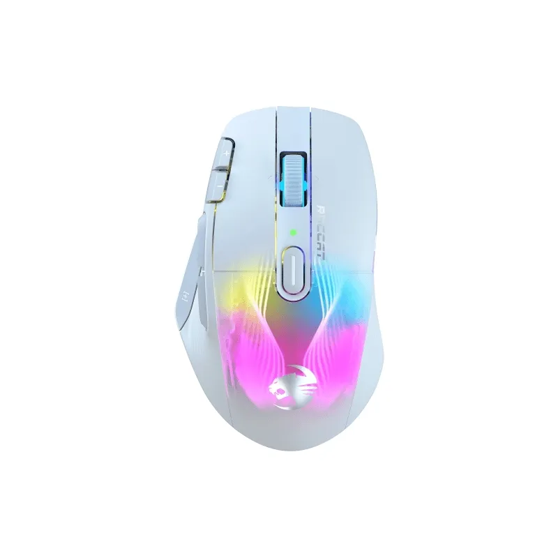 ROCCAT Mouse Kone XP Air Wireless Gaming with Charging Dock White