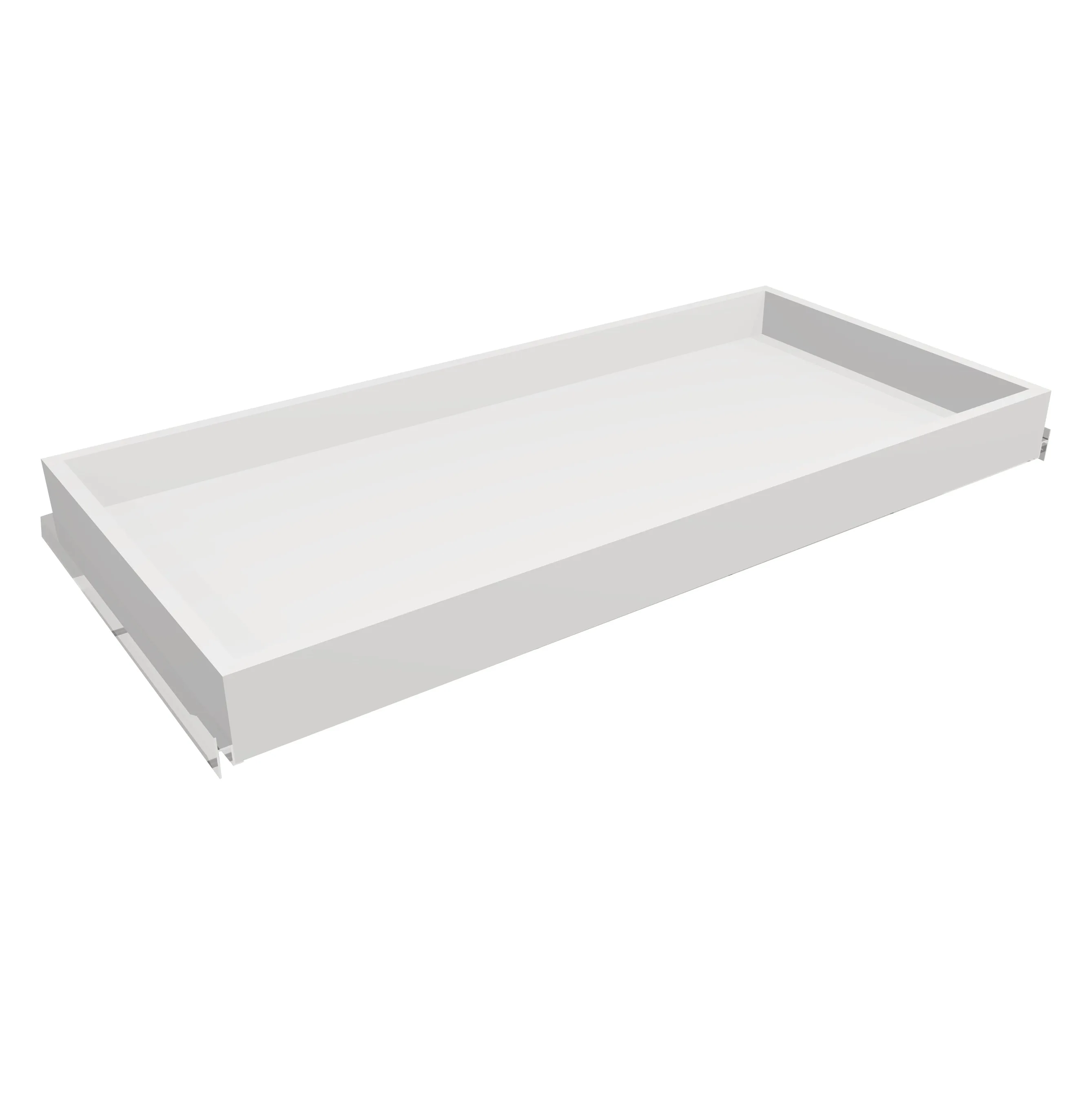 RTA - Fabric Grey - Roll Out Tray - Base Cabinet | 15" W