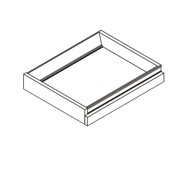 RTA - Glossy White - Roll Out Tray - Base Cabinet | 33" W