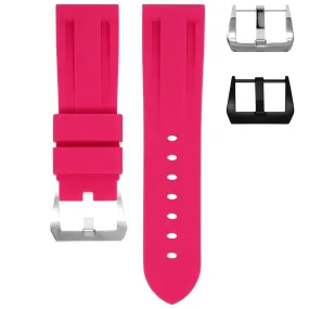 RUBBER STRAP FOR BREITLING TRANSOCEAN - SOUTH BEACH PINK