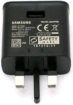 Samsung EP-TA200 2 Amp USB 3-Pin Adaptive Fast Charger