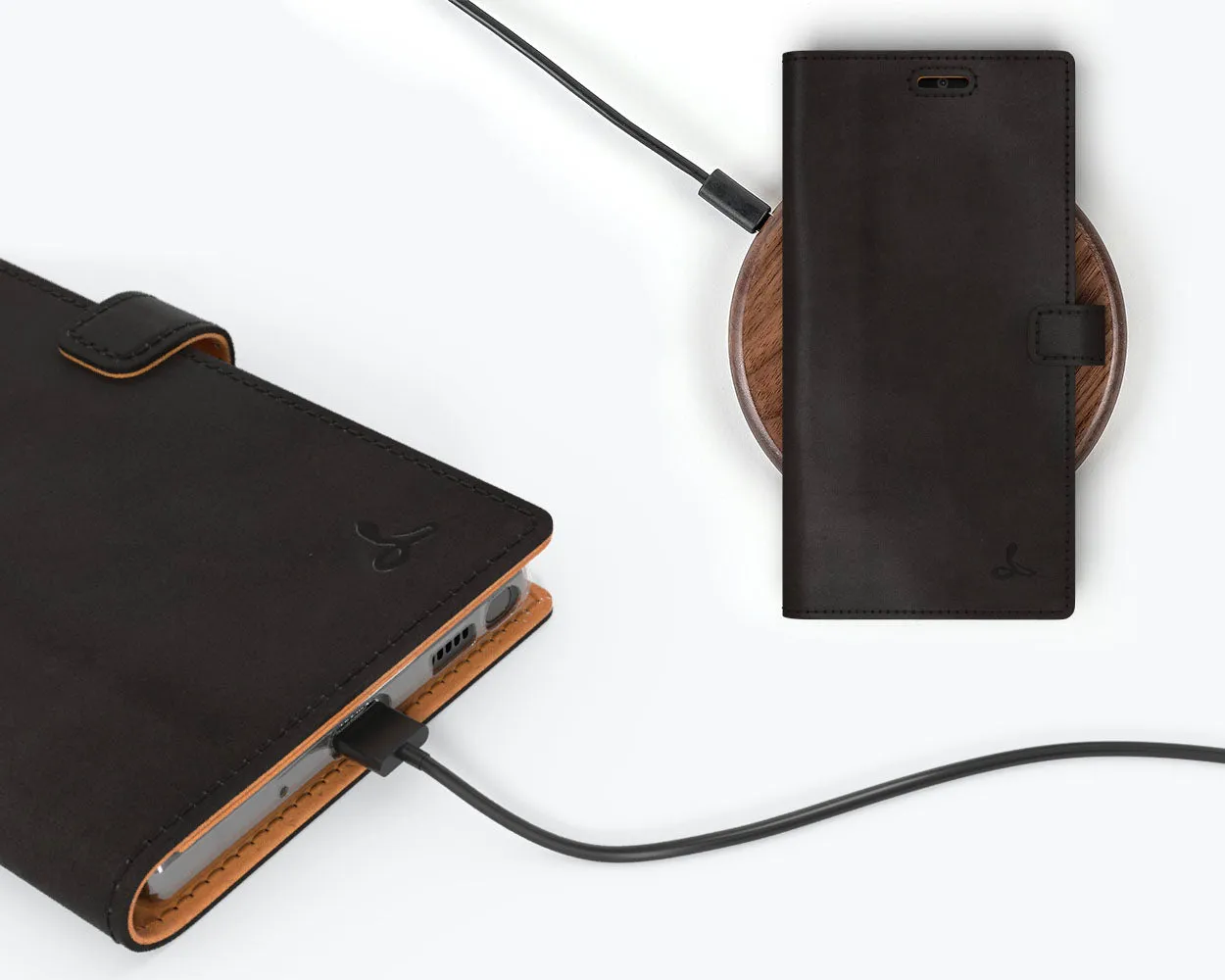 Samsung Galaxy Note 20 - Vintage Leather Wallet (Almost Perfect)