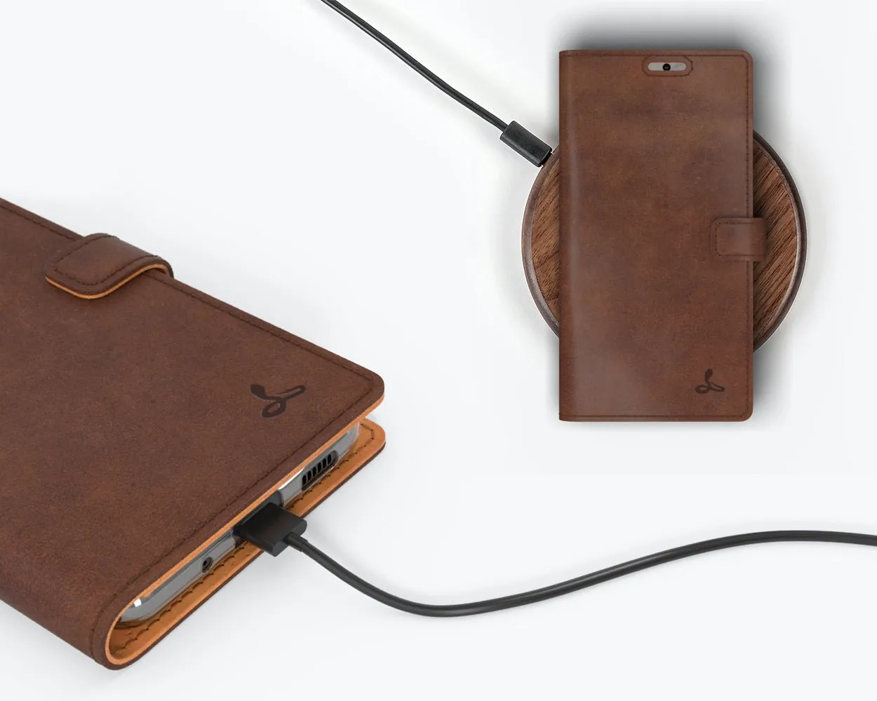 Samsung Galaxy S20 FE - Vintage Leather Wallet (Almost Perfect)