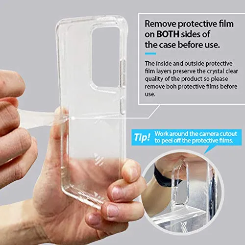 Samsung Galaxy S20 Ultra Back Cover Case | Fusion - Matte Clear