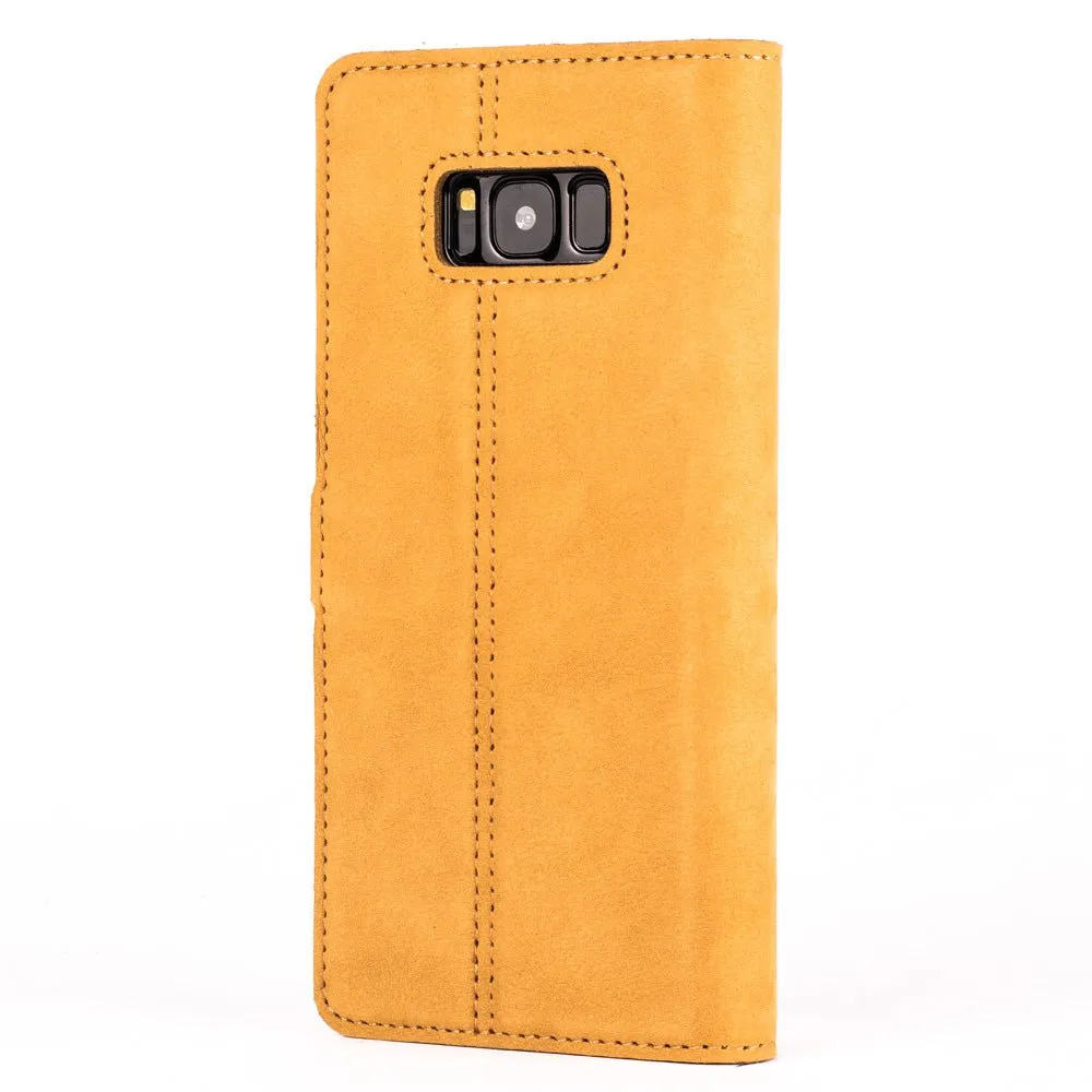 Samsung Galaxy S8 Plus - Vintage Leather Wallet (Almost Perfect)