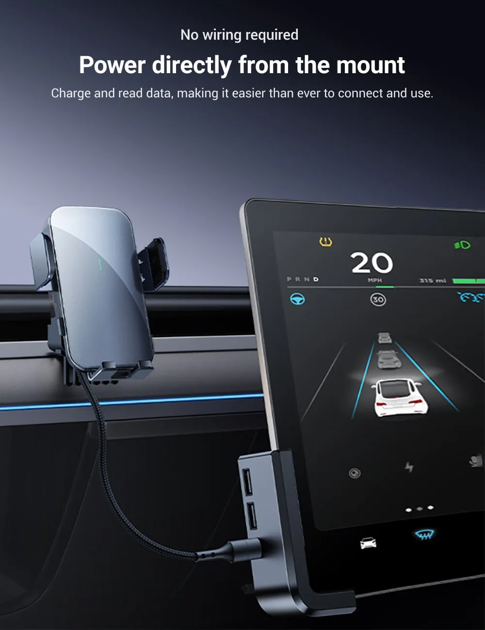 Screen Docking Station  for Tesla Model 3/Y